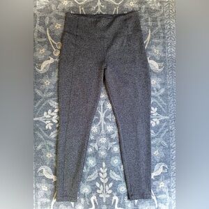 Athleta Pants Womens Medium Herringbone Delancy Leggings with back Pockets